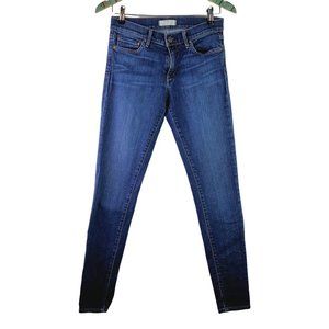 Principle Denim Innovators Dreamer Indigo Mid-Rise Skinny Jeans, Sz 27